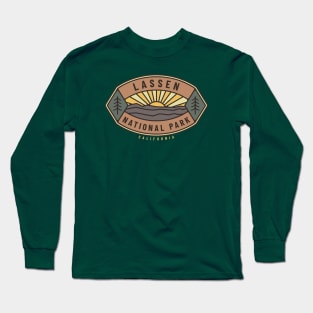 Lassen National Park Logo Long Sleeve T-Shirt